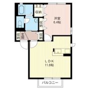 ベルメゾンの間取り画像