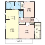 エルカーサリバーBの間取り画像