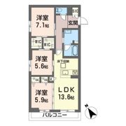 セイメイルの間取り画像