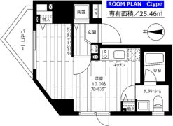 ステージファースト新宿原町の間取り画像