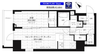 ステージグランデ台東根岸アジールコートの間取り画像