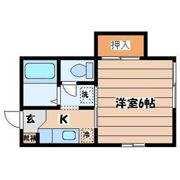 ミナミハイツの間取り画像