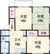 ハイムクローバーⅢの間取り画像