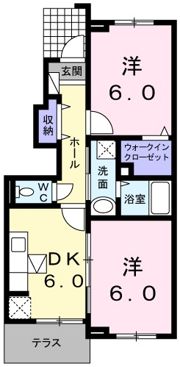 ミニョン・ブローテの間取り画像