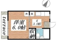 メゾン秋山A棟の間取り画像
