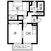 グリーンハイツの間取り画像