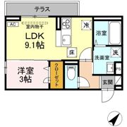 レスア柏崎Ⅰの間取り画像