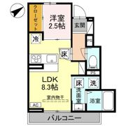 シンボルバーム・ラオムの間取り画像