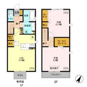 gloire(グロワール）（due・trois） trois（トロワ）の間取り画像