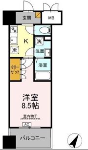 D-ROOM千葉中央の間取り画像