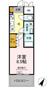 D-ROOM千葉中央の間取り画像