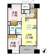 D-ROOM千葉中央の間取り画像