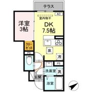 シャルール西の間取り画像