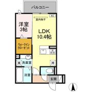 バーディー穂積の間取り画像