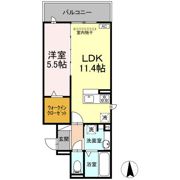 バーディー穂積の間取り画像