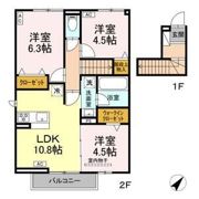 エルノワールの間取り画像