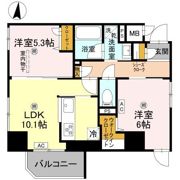 ダイワシティー新大阪の間取り画像