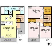 ヴィラ・アフェールの間取り画像