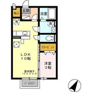 モナリエ デライトの間取り画像