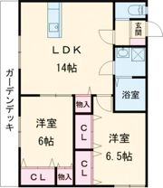 ハルモニア瀬高町の間取り画像