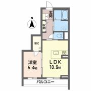 ベルエトワール南江戸の間取り画像