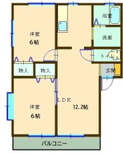 アルペンヒルCの間取り画像