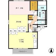 ファミールコートの間取り画像