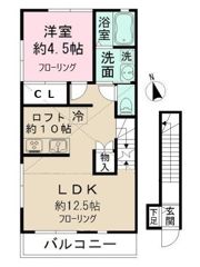 アルバ・トレ柏の間取り画像