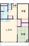 アベニュービルの間取り画像