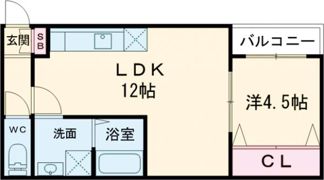 ディアコート長栄寺西棟の間取り画像