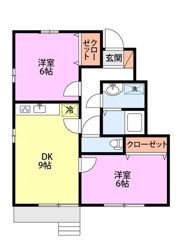 ロイヤルガーデン南城 B棟の間取り画像