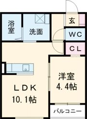 LUMI?RE K(リュミエール ケー)の間取り画像