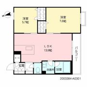 グランドアーチ姪浜の間取り画像