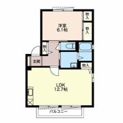 グランドールAKI Bの間取り画像