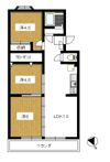堀川アパート大園B棟の間取り画像