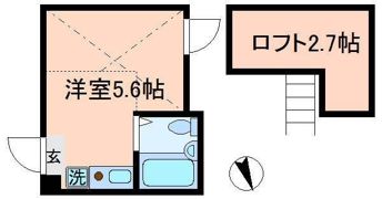リベルテ北千住の間取り画像
