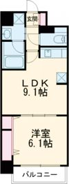 ソラージュ茨木の間取り画像