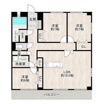 セレイン香椎花園の間取り画像