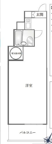 藤和新宿コープの間取り画像