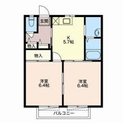 リバティー今沢の間取り画像