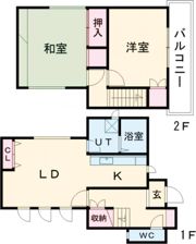 香寺町香呂戸建の間取り画像