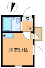 シャンティ北千住の間取り画像