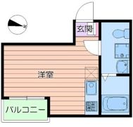 グランリバー北千住の間取り画像