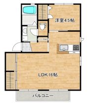 ルミエールBの間取り画像
