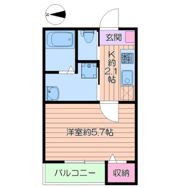 クォークの間取り画像