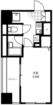アンセラジオ新越谷の間取り画像