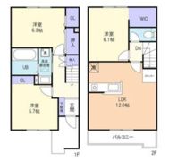 Lupinus B（ルピナス）の間取り画像