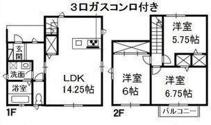 ブロト Bの間取り画像