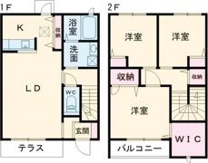 スクワール北山の間取り画像