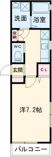 セレーノ中里の間取り画像